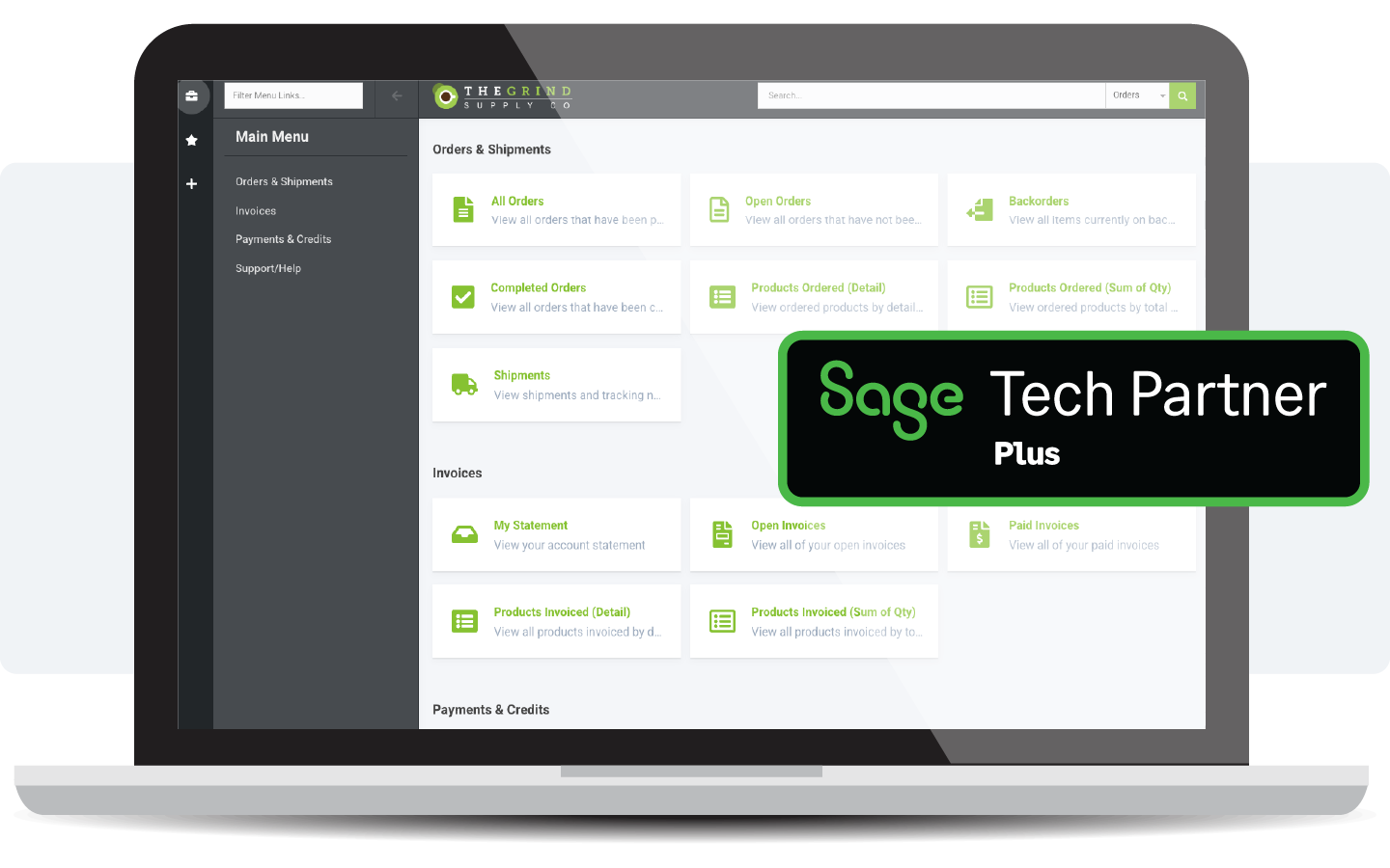CIMcloud eCommerce Screenshot